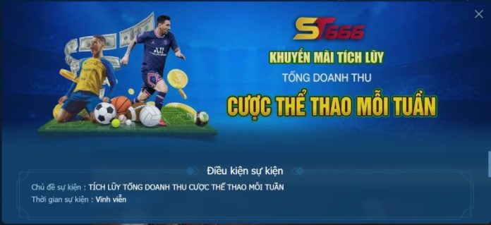 khuyen-mai-st666-2 Khuyến mãi ST666 dành cho cá cược thể thao